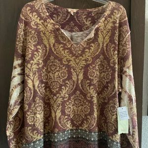 NWT Reba Woman's  Blouse Size 3X